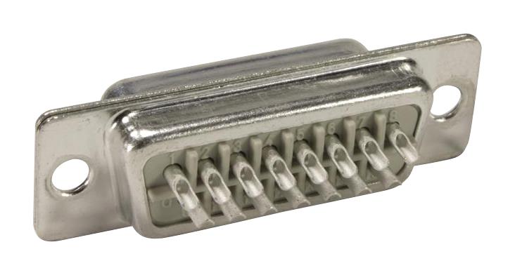09672255615 D-SUB CONN, PLUG, 25POS, SOLDER HARTING