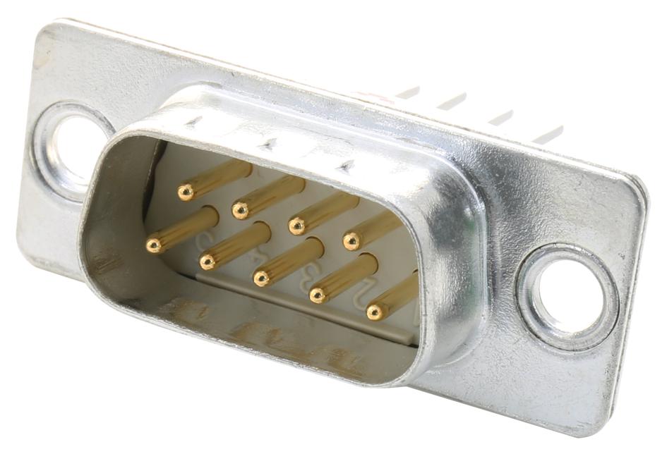 09670095607 D-SUB CONN, PLUG, 9POS, TH HARTING