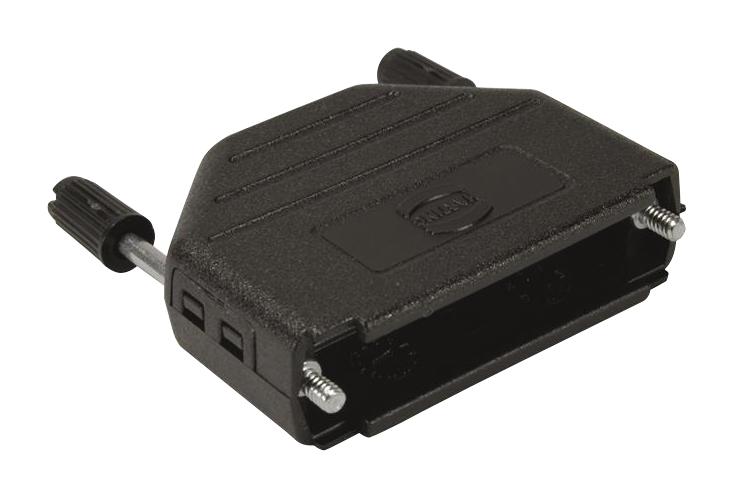 09670150424 D SUB BACKSHELL, 180DEG, SIZE DA HARTING