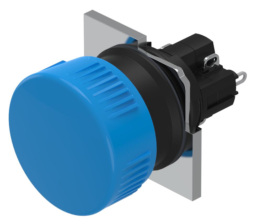 51-156.0256 PB SWITCH, SPST, 5A, 250VAC, QC/SOLDER EAO