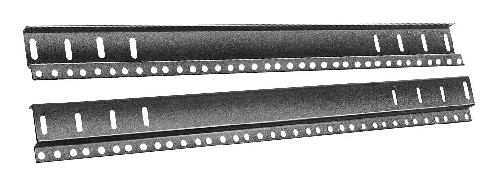 PMR-9451 PANEL MOUNTING RAIL, STEEL, BLACK BUD INDUSTRIES