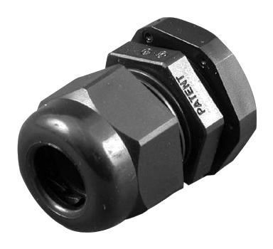 1427CG7 CABLE GLAND, BLACK, IP68 HAMMOND