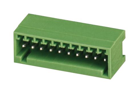 MC 0,5/ 4-G-2,5 TERMINAL BLOCK, HEADER, R/A, 4POS, TH PHOENIX CONTACT