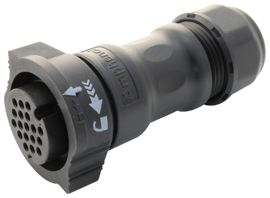 DD-18BFFA-QL8LP0 LARGE ASSYX-LOK 18PIN FCONN FPIN OD12-14 AMPHENOL LTW