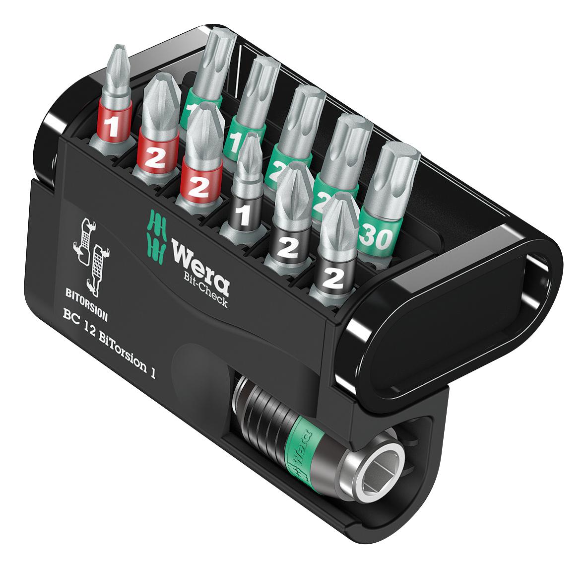 05057420001 BIT SET, PH/PZ/TX, 12PC WERA