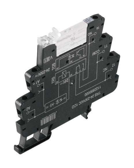 1122850000 POWER RELAY, SPDT, 6A, 250VAC, DIN RAIL WEIDMULLER