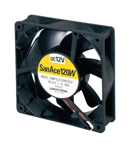 9WP1224H101 AXIAL FAN, 120MM, 24VDC, 99CFM, 39DBA SANYO DENKI