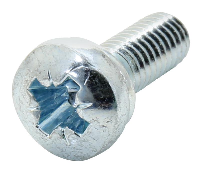 M4/12/PRSTSS Z100//- PAN HEAD POZIDRIV SCREW, STEEL, M4,PK100 TR FASTENINGS