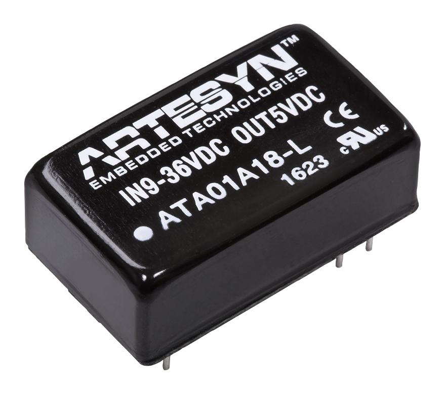 ATA01F18-L DC-DC CONVERTER, 3.3V, 1.2A ARTESYN EMBEDDED TECHNOLOGIES