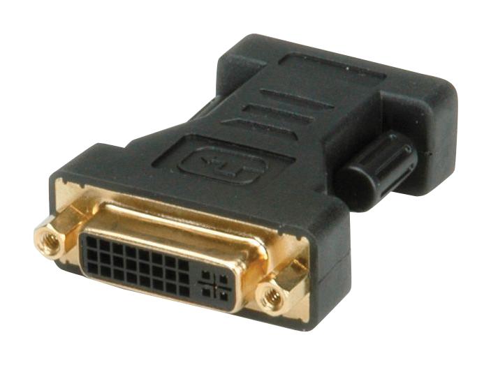 12.03.3110 ADAPTOR, DVI-I RCPT/D-SUB HD PLUG ROLINE