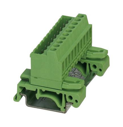 UMSTBVK 2,5/ 4-G-5,08 TERMINAL BLOCK, DIN RAIL, 4POS, 12AWG PHOENIX CONTACT