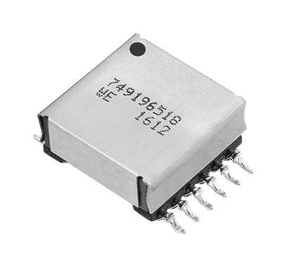 749196538 PULSE TRANSFORMER, 1:1:1:1:1:1, 9.7UH WURTH ELEKTRONIK