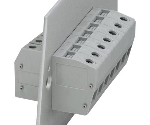 HDFK 16 TB, FEED-THRU, 1POS, 4AWG, GREY PHOENIX CONTACT