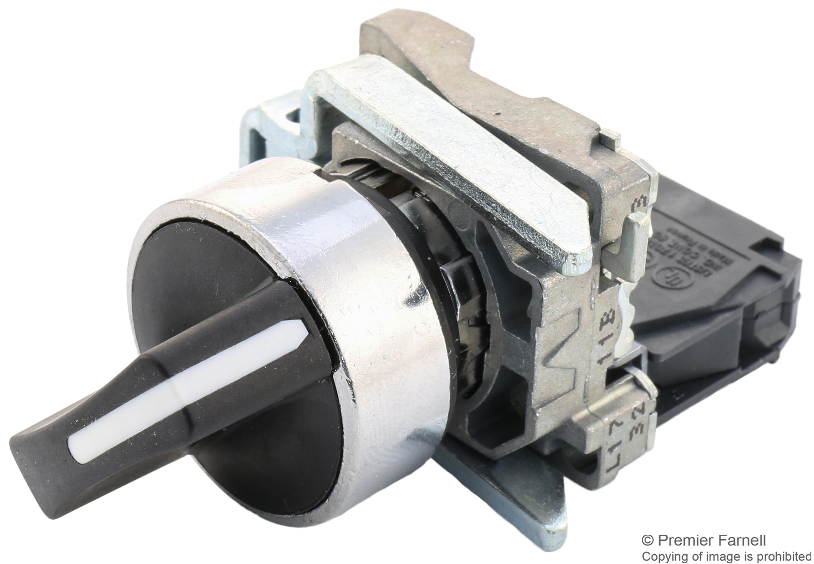 XB4BD41 SELECTOR SWITCH, 1-POLE, 6A, 120VAC SCHNEIDER ELECTRIC