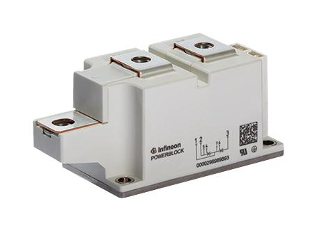 DD340N16SHPSA1 DIODE MODULE, 1.6KV, 330A INFINEON