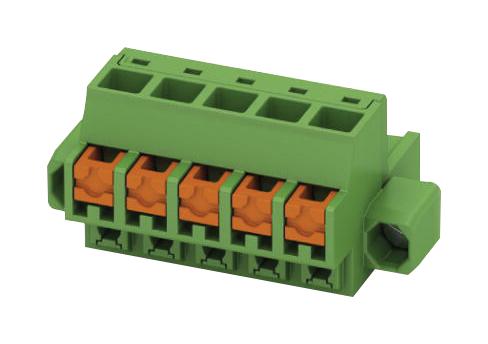 FKCOR 2,5/ 5-STF-5,08 TERMINAL BLOCK, PLUGGABLE, 5POS, 12AWG PHOENIX CONTACT