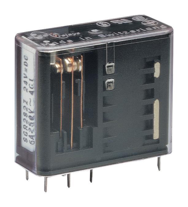 SGR282ZK 24VDC SAFETY RELAY, DPDT, 250VAC, 8A ELESTA