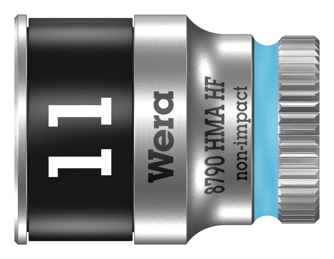 8790 11.0 HEX SOCKET, AF 11MM, 6.35MM DRIVE WERA
