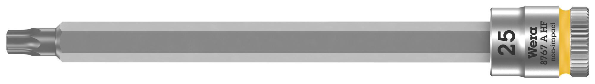8767 25 X 100MM BIT SOCKET, TORX, T25, 100MM WERA