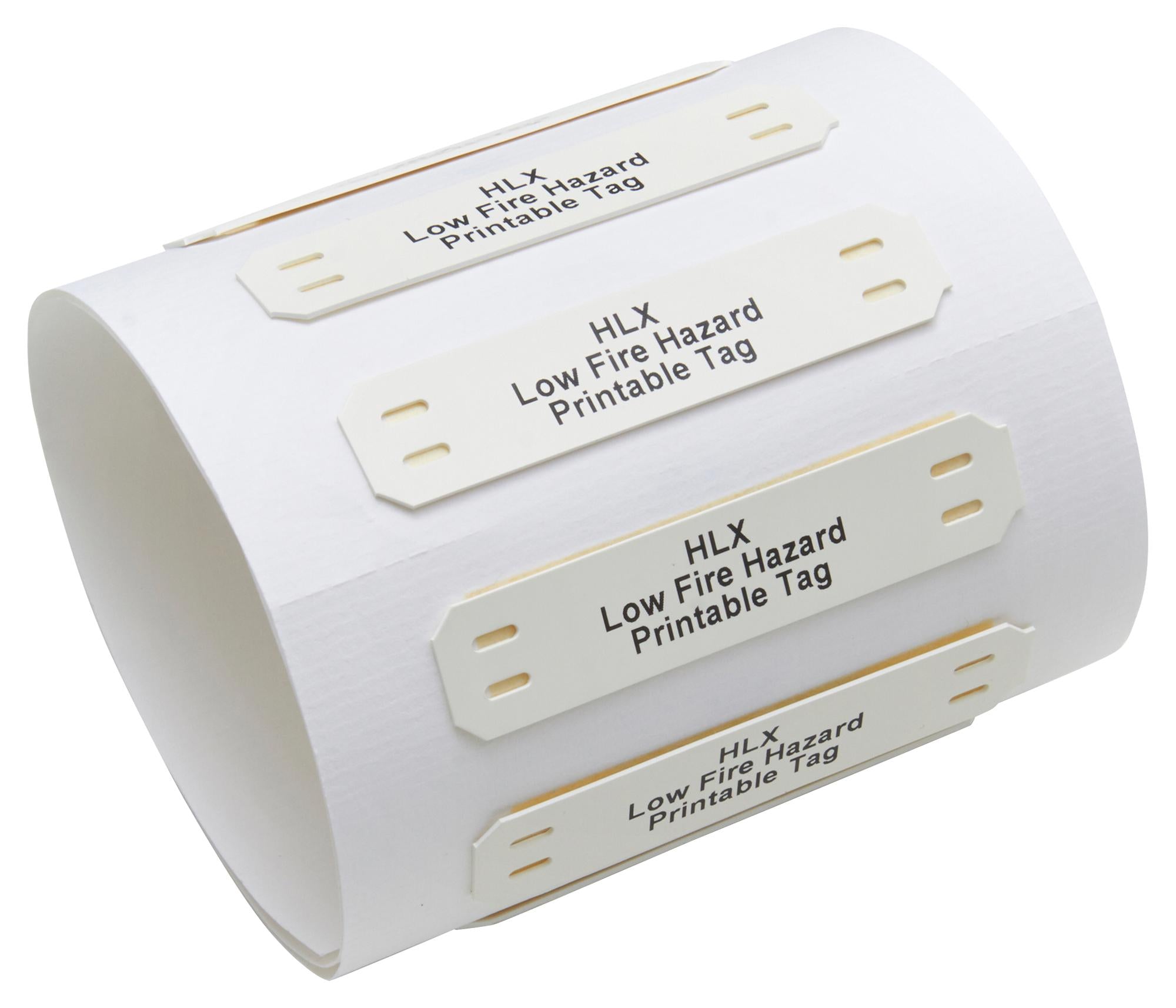 HLX104WE1TS033B CABLE MARKER, PO, 53MM X 10.4MM, WHITE RAYCHEM - TE CONNECTIVITY