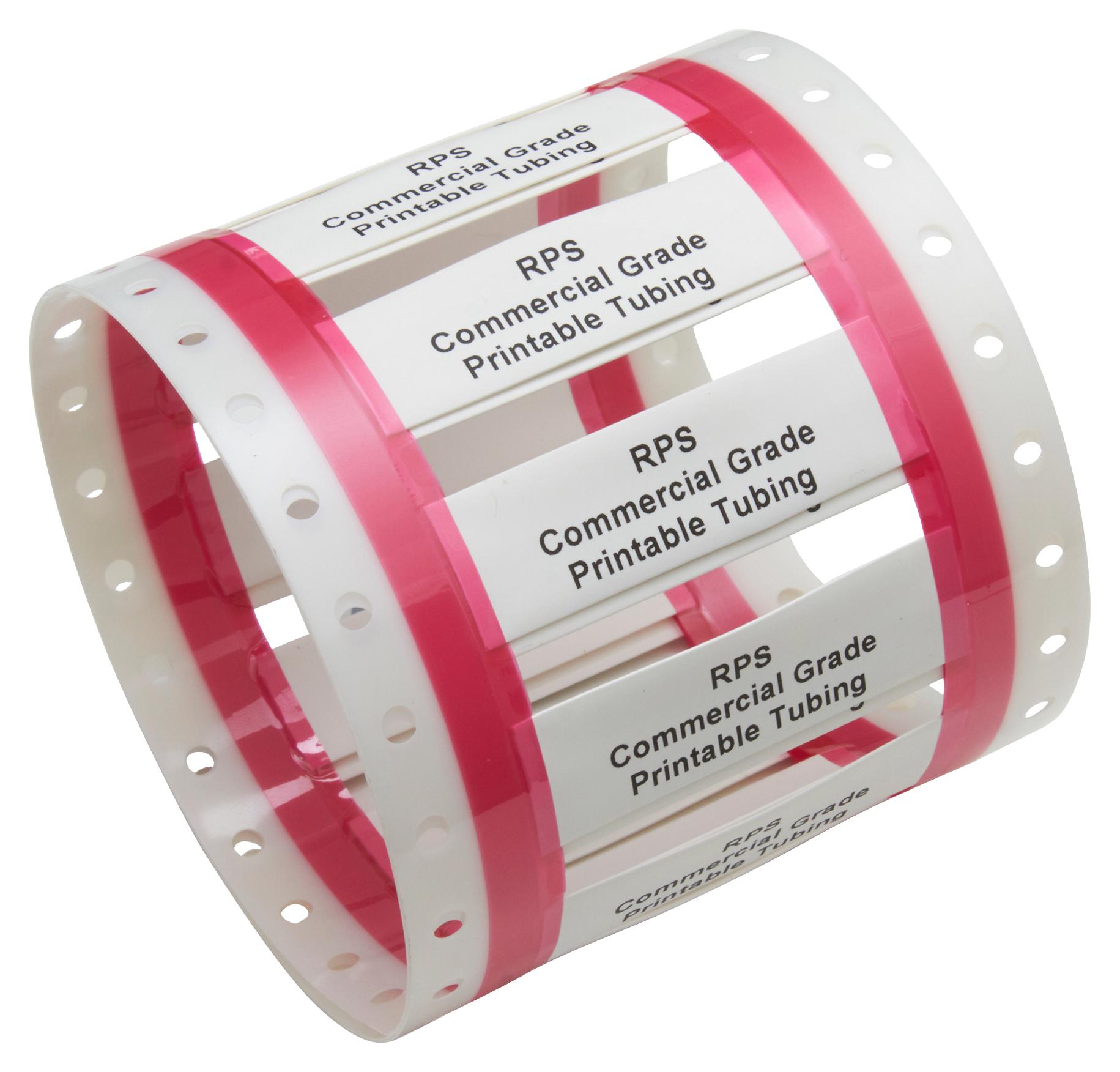 RPS-1K-18-12/2.0-9 HEAT SHRINK MARKER, 4.75MM, WHITE,PK1000 RAYCHEM - TE CONNECTIVITY