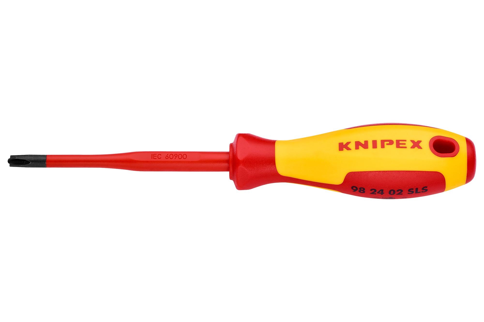 98 24 02 SLS PHILLIPS SCREWDRIVER, 100MM, #2 KNIPEX