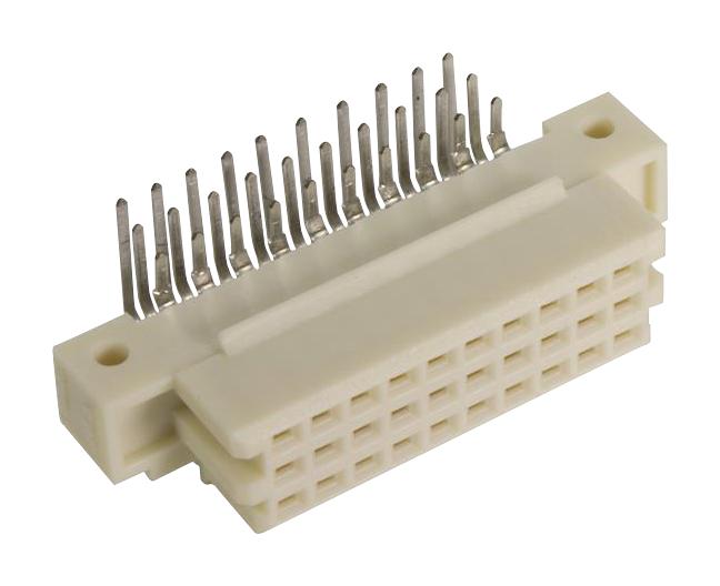 09294306804 CONNECTOR, DIN 41612, RCPT, 30P, 3ROW HARTING