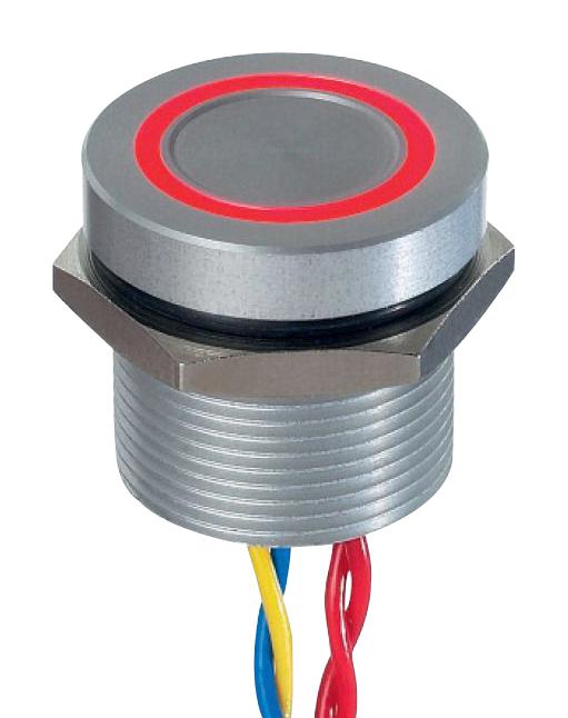 PBAR9AF6000N0S PIEZO VANDAL RESIST SW, SPST, 24V, 0.2A APEM