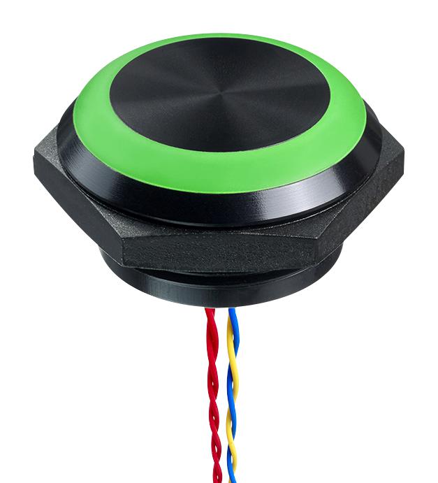 PBAM4AF0002D0G PIEZO VANDAL RESIST SW, SPST, 24V, 1A APEM