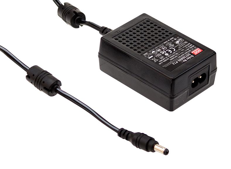 GST36B05-P1J ADAPTOR, AC-DC, 5V, 4.3A MEAN WELL