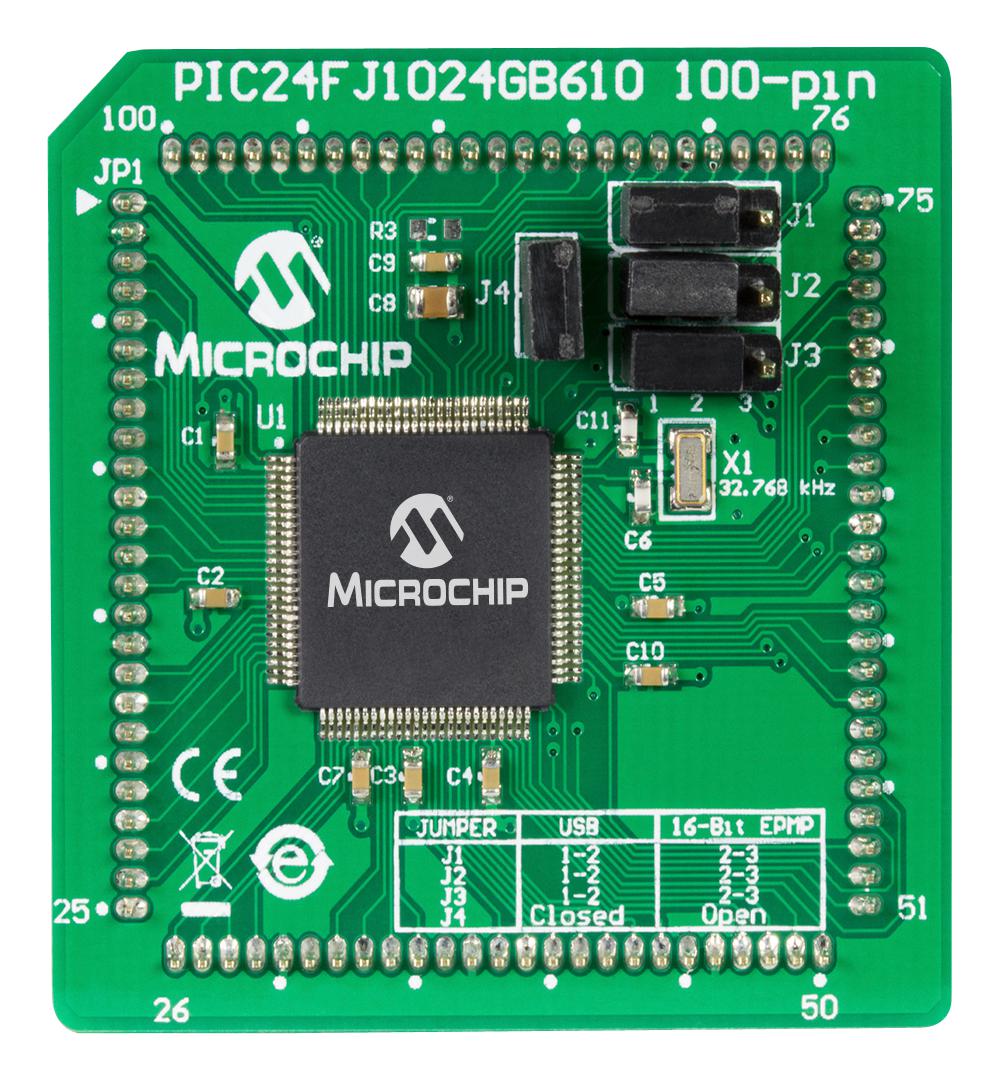 MA240023 PLUG IN MODULE, PIC, EXPLORER 16 DEV KIT MICROCHIP