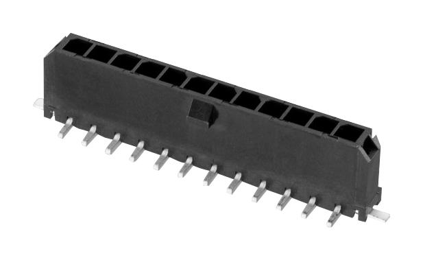 662304131822 CONNECTOR, HEADER, 4POS, 1ROW, 3MM WURTH ELEKTRONIK