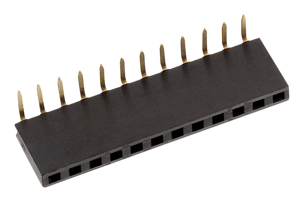 613006143121 CONNECTOR, RCPT, 6POS, 1ROW, 2.54MM WURTH ELEKTRONIK