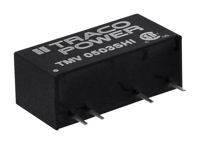 TMV 0515SHI DC-DC CONVERTER, 15V, 0.066A TRACO POWER