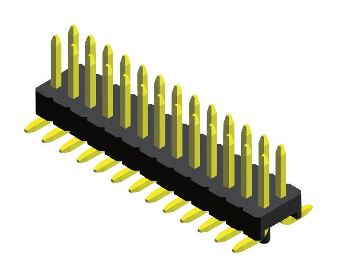 GPEC214-0502B009C1BC CONNECTOR, HEADER, 10POS, 2ROW, 1.27MM GREENCONN