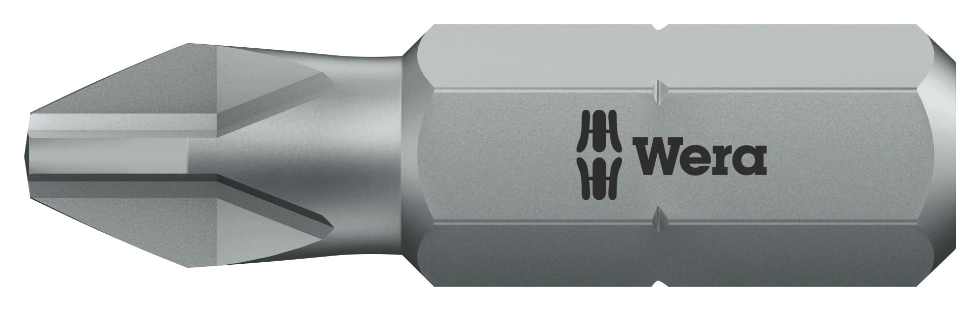 05072072001. PHILLIPS BIT, SIZE PH2, 25MM WERA