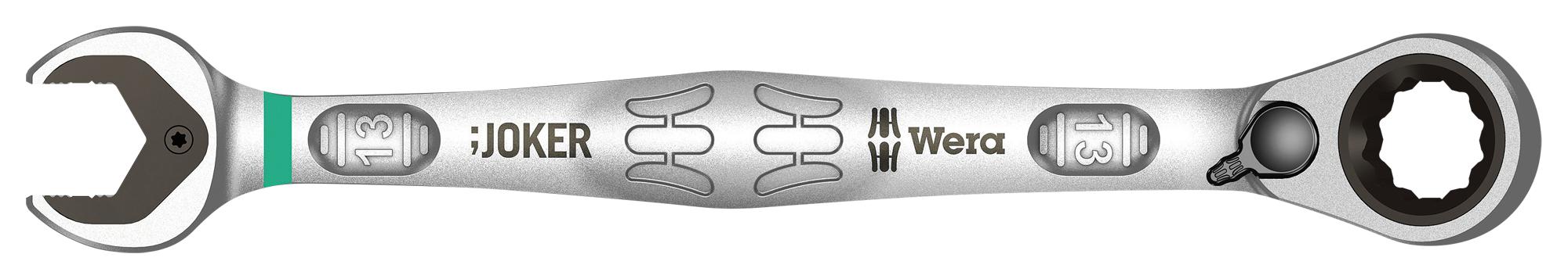 05020068001 COMBINATION WRENCH, RACHET, 13MM X 179MM WERA