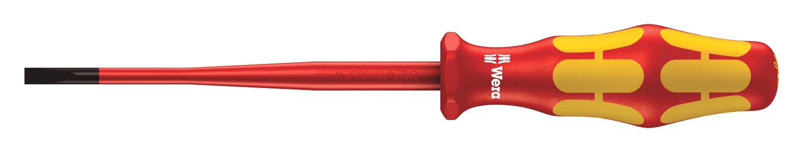 05020129001 SLOTTED SCREWDRIVER, TIP 4MM, 100MM WERA