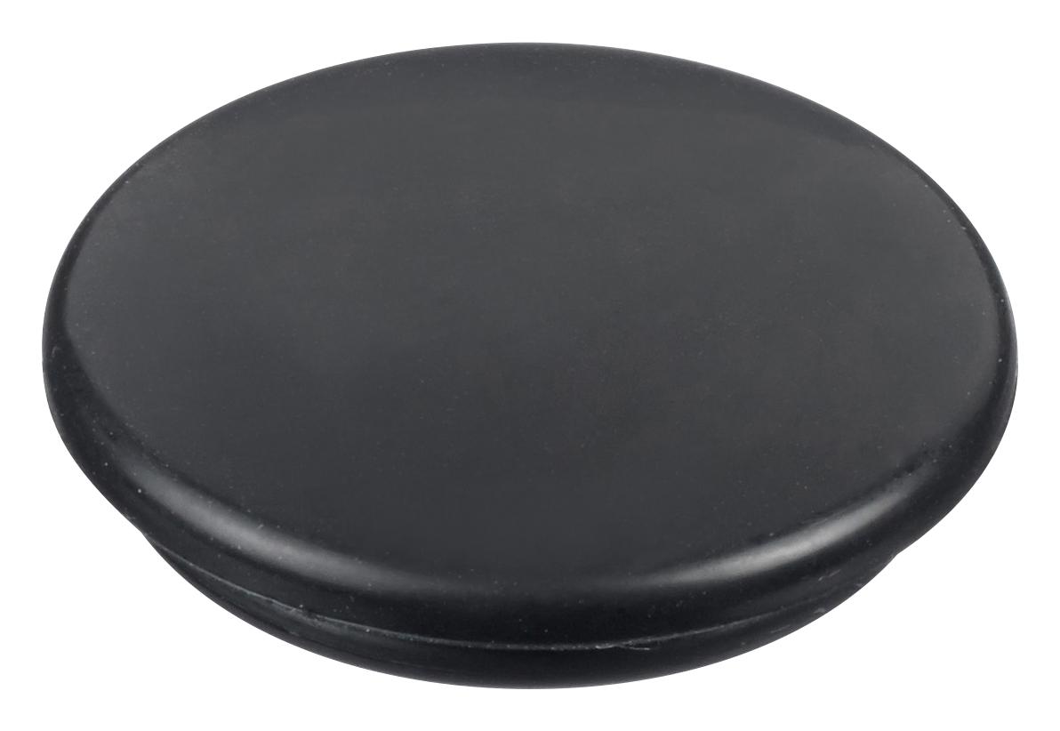 OB-31 MOUNTING HOLE PLUG, BLACK, RUBBER IDEC