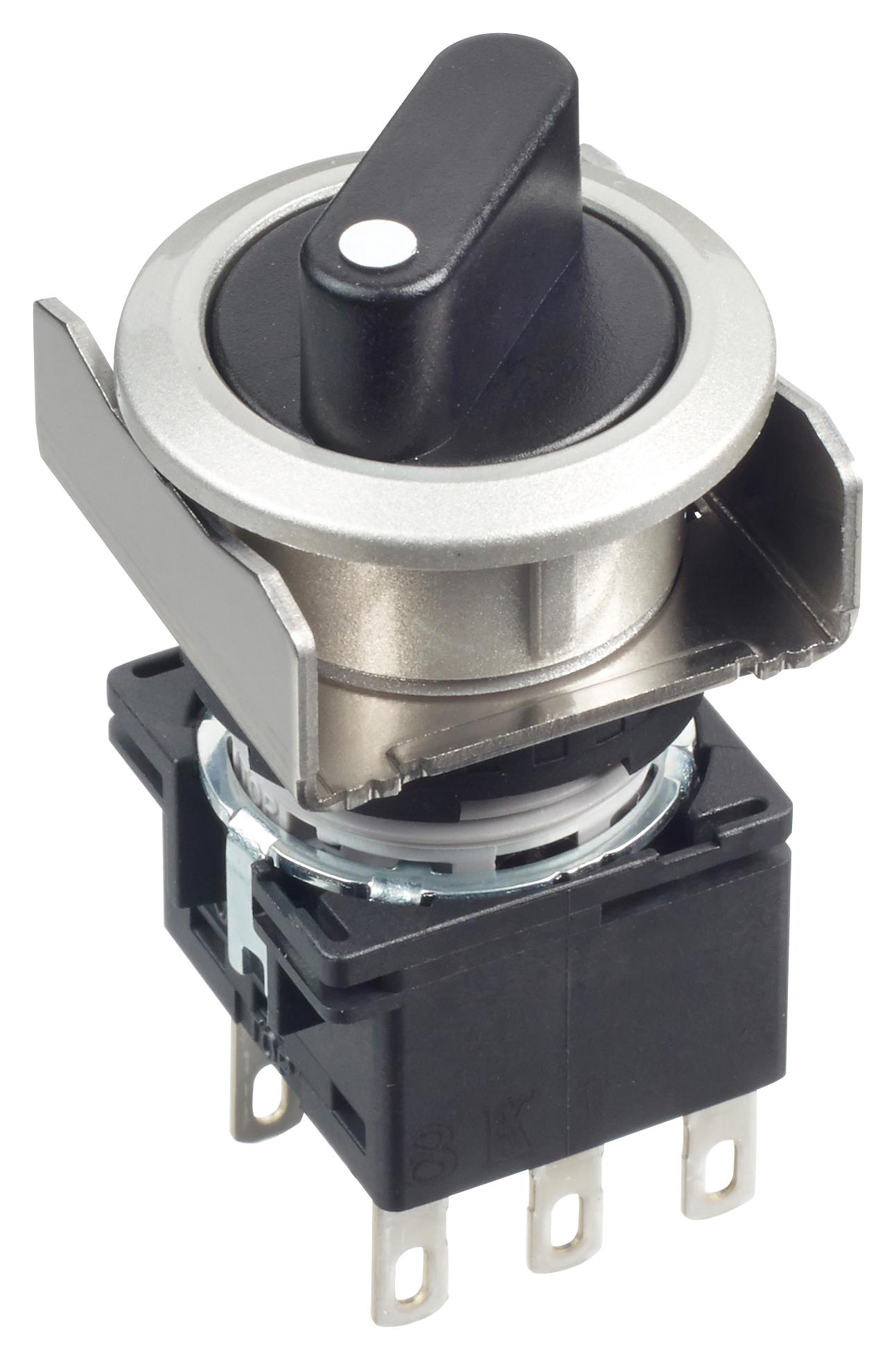 LB6MS-21T6 ROTARY SWITCH, 2 POS, 5A, 250VAC IDEC