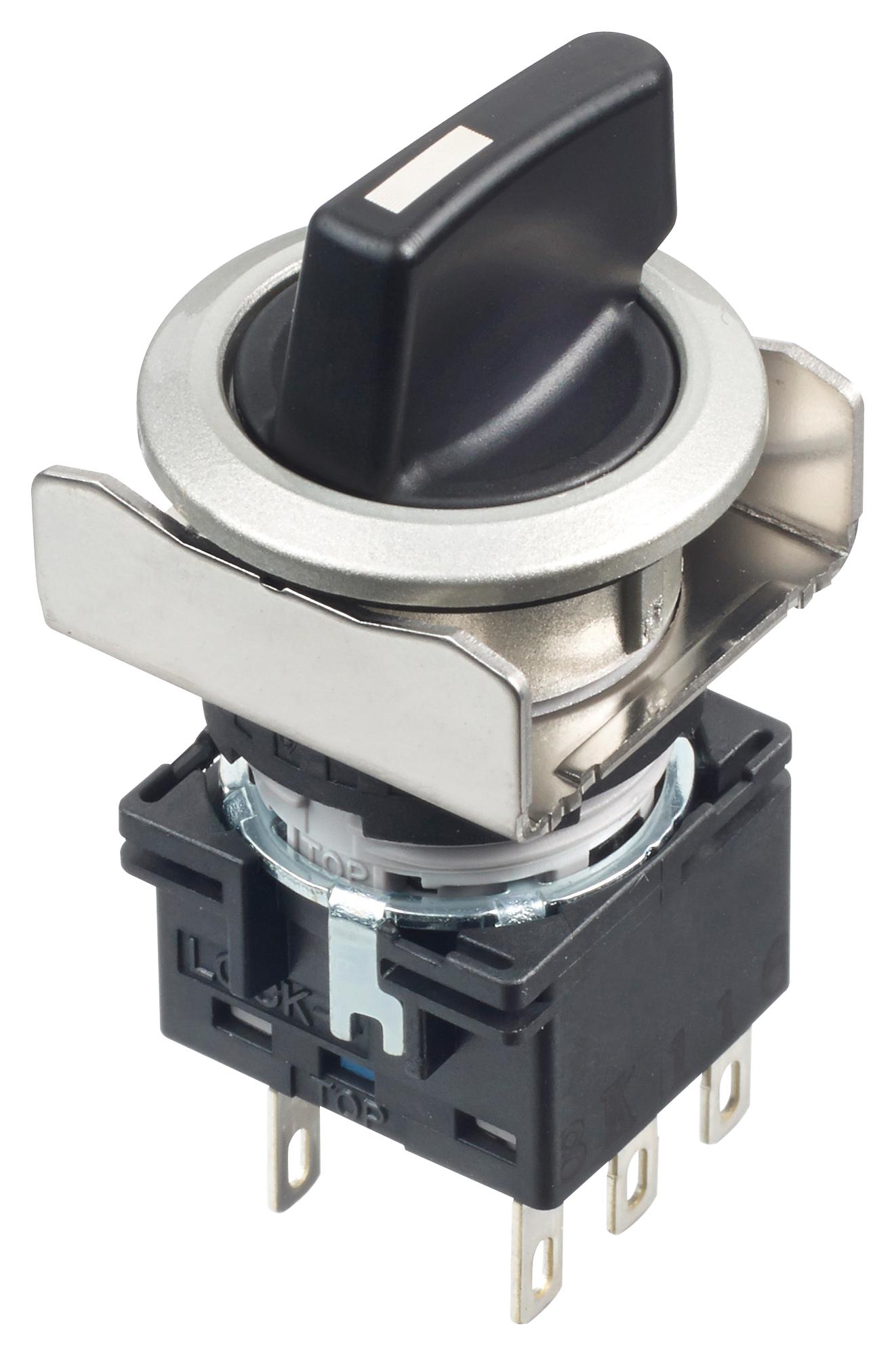 LB6MS-3LT6 ROTARY SWITCH, 3 POS, 5A, 250VAC IDEC