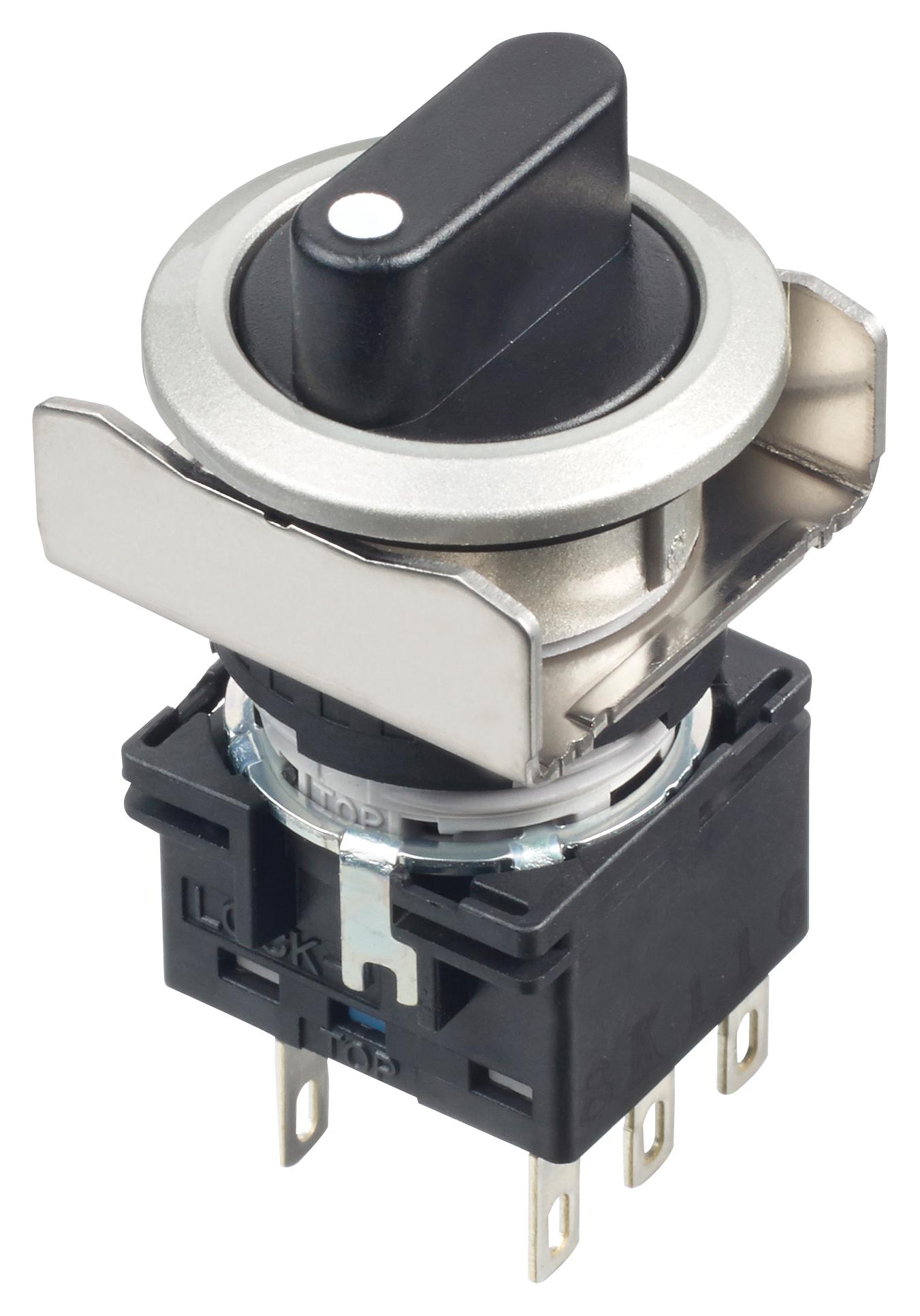 LB6MS-3T6 ROTARY SWITCH, 3 POS, 5A, 250VAC IDEC