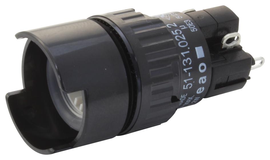 51-271.0252 PB SWITCH, ILLUM, SPST-NO/NC, 5A, 250VAC EAO