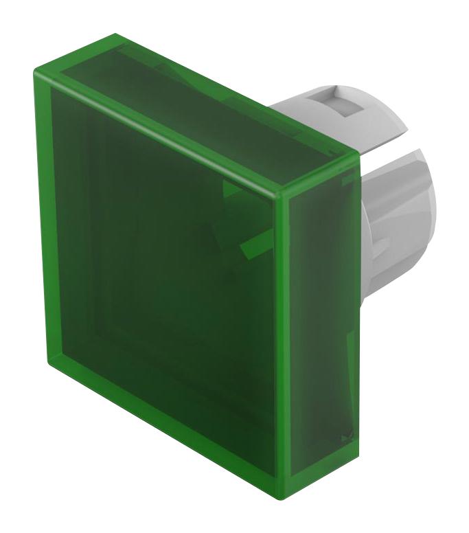 61-9321.5 SQUARE LENS, GREEN, PLASTIC EAO