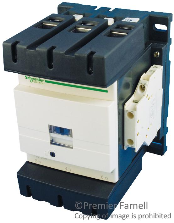 LC1D150BD CONTACTOR, 3PST-NO, 24V, DIN RAIL/PANEL SCHNEIDER ELECTRIC