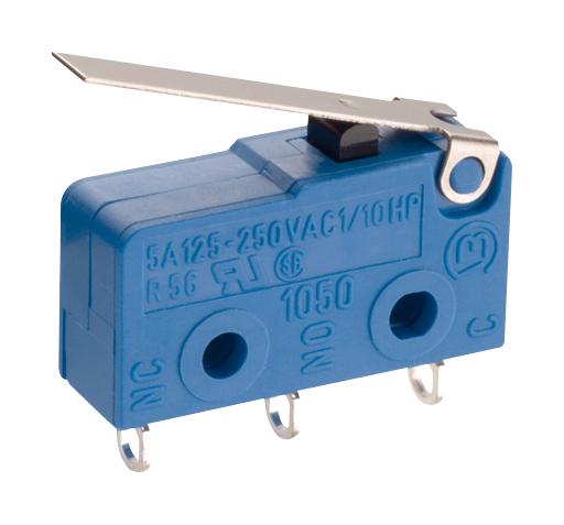 01050.5202-00 MICROSWITCH, LEVER, SPDT, 5A, 250VAC MARQUARDT