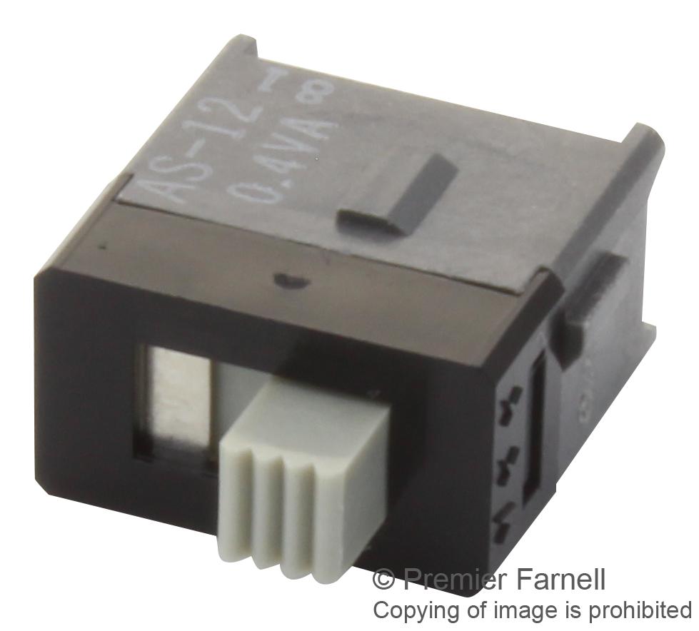 09076.0101-00 SLIDE SWITCH, SPDT, 28VDC, TH MARQUARDT