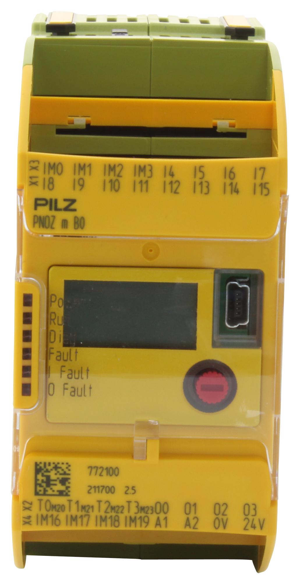 PNOZ M B0 CONFIGURABLE CTRL, 12 I/P, 4 O/P, 24VDC PILZ