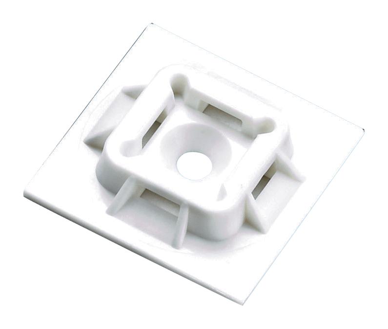 ABM112-A-D CABLE TIE MOUNT, NYLON 6.6, 28.6MM, WHT PANDUIT