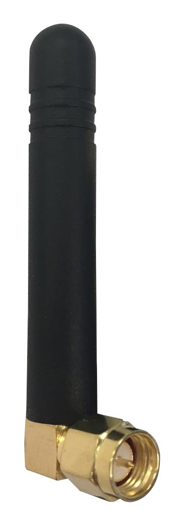 ANT-2WHIP2RA-SMA WHIP ANTENNA, 2.4GHZ, 2DBI, SMA CONN RF SOLUTIONS